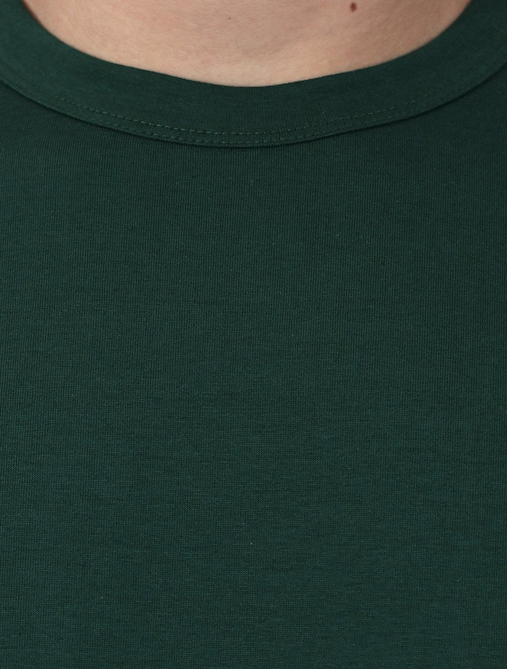 Camiseta Calvin Klein Jeans Masculina Lisa Cotton Verde Escuro