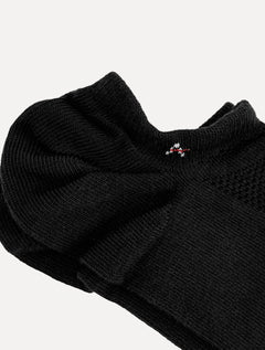 Meia Aramis Masculina Invisível Sport Preta Kit 3 Pares