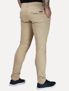 Calça Dixen Masculina Sarja Alfa Cáqui