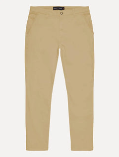 Calça Reserva Masculina de Sarja Casual Iron Cáqui