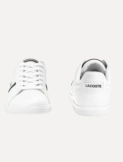 Tênis Lacoste Masculino Europa Wht/DK Green Branco