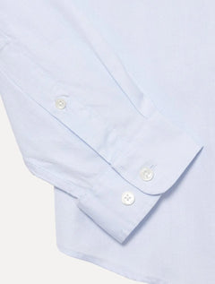 Camisa Lacoste Masculina Regular Premium Cotton Azul