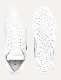 Tênis Lacoste Masculino Couro T-Clip Branco