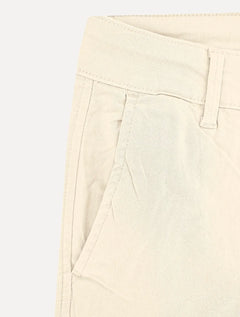 Calça King & Joe Sarja Masculina Slim Plaid Areia