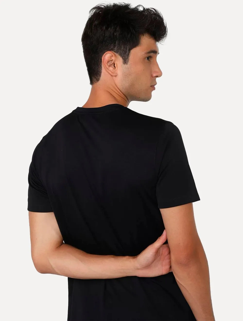 Camiseta Lacoste Masculina Plain Croc Trainning Preta