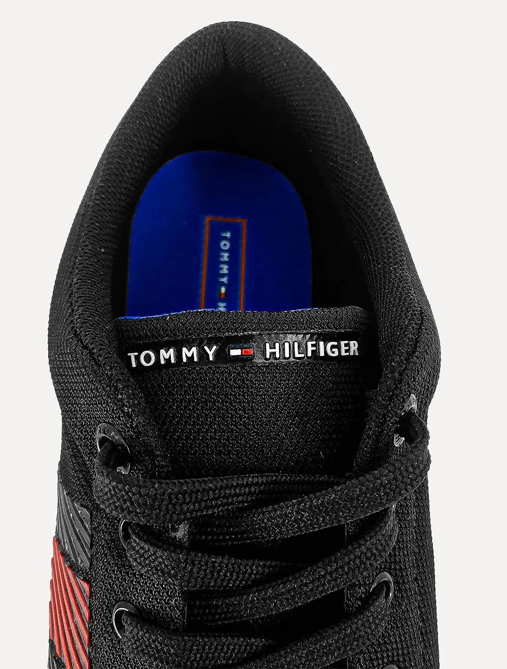 Tênis Tommy Hilfiger Malcolm 21D Lightweight Stripes Knit Preto