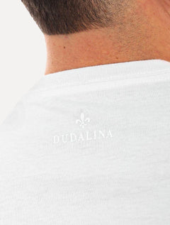 Camiseta Dudalina Masculina Regular Dark Icon Branca