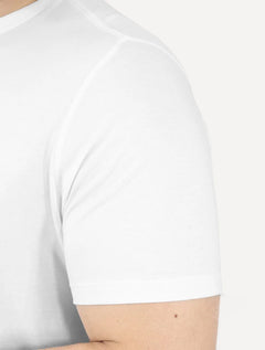 Camiseta Calvin Klein Jeans Masculina Black Omega Logo Branca
