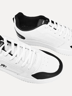 Tênis Aeropostale Masculino Casual Coverline Sport Logo Preto/Branco