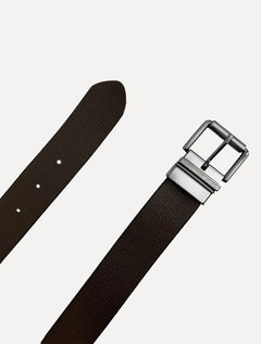 Cinto Calvin Klein Jeans Masculino Double Face Preto