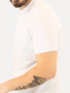 Polo Aramis Masculina Piquet Basic Mono Branca