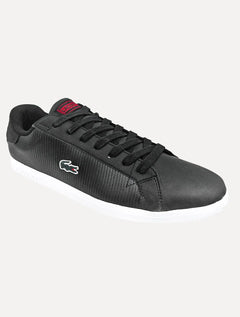 Tênis Lacoste Masculino Couro Graduate 319 Preto