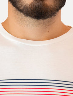 Camiseta Tommy Hilfiger Brand Love Chest Tee Branca