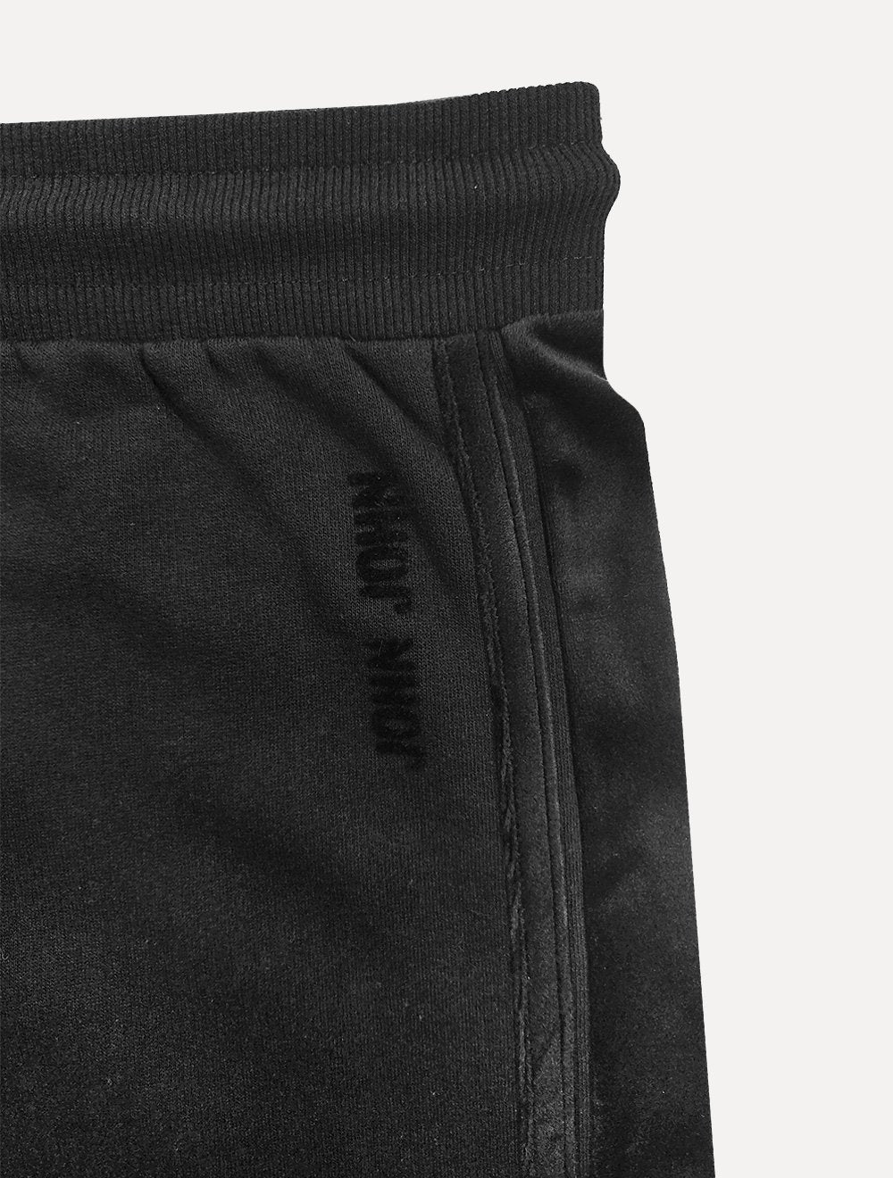Calça John John Masculina Moletom Vip Suede Preta