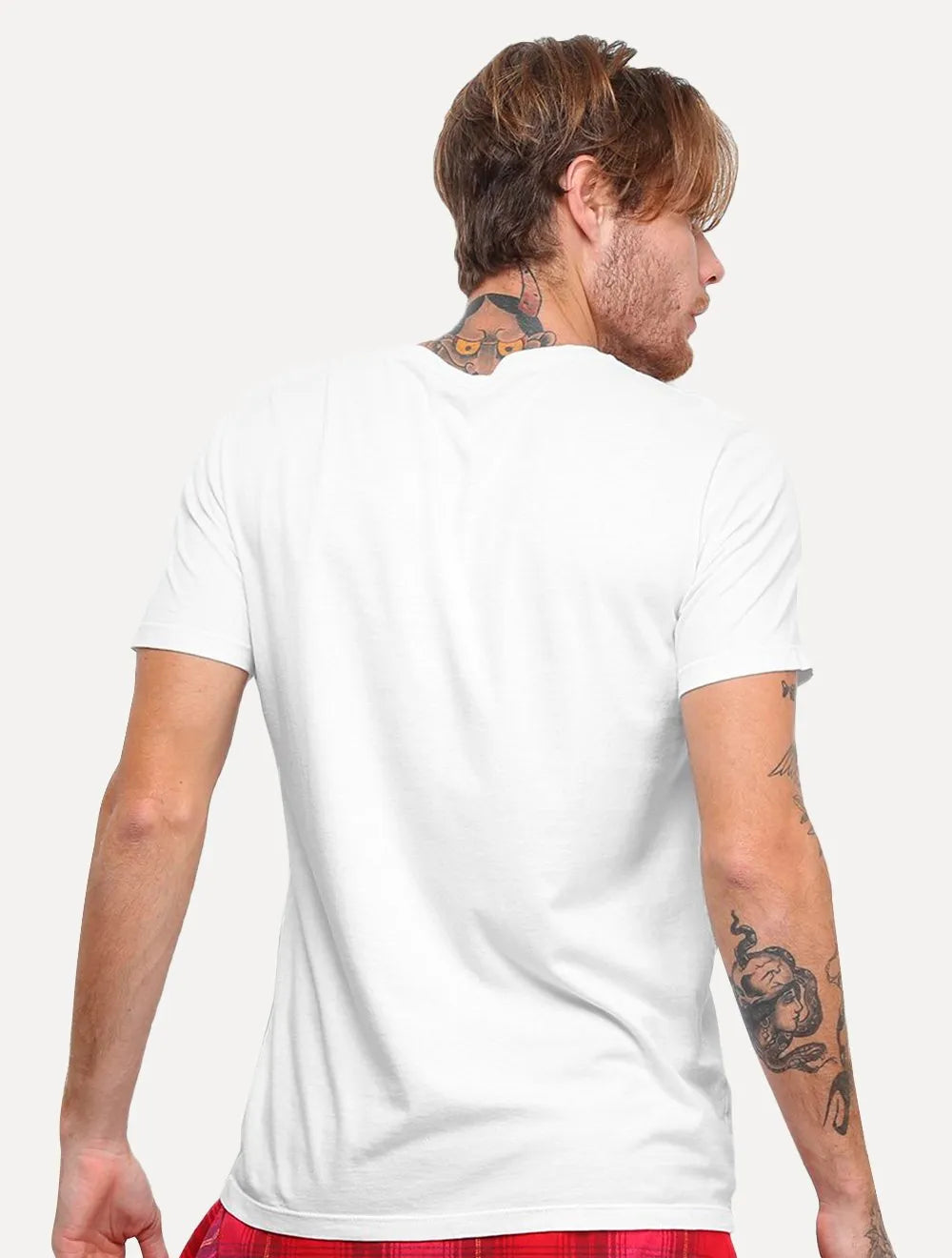 Camiseta Ellus Masculina Cotton Fine Classic Logo Branca