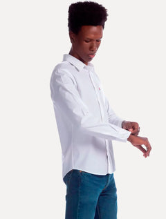 Camisa Levis Masculina Classic Standard Pocket Branca