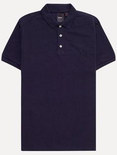 Polo Reserva Masculina Piquet Clássica Azul Marinho