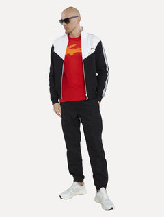 Camiseta Lacoste Masculina Jersey Sport 3D Logo Laranja Escuro