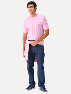 Camiseta Aleatory Masculina Dark Grey Icon Lilás