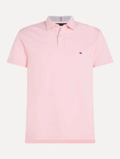 Polo Tommy Hilfiger Masculina Regular Piquet 1985 Rosa Light