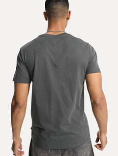 Camiseta Levis Masculina Graphic Crewneck Logo Grafite