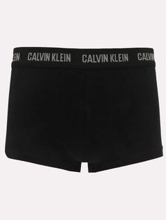 Cueca Calvin Klein Low Rise Trunk Classic Preta Cinza e Branca C11.07 PT00 Pack 4 UN