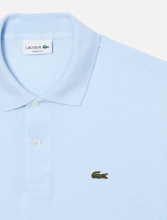 Polo Lacoste Masculina L.12.12 Azul Claro