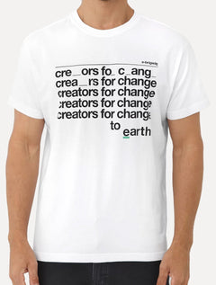 Camiseta Osklen Masculina Stone Creators For Change Branca