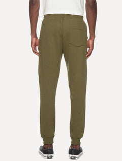 Calça John John Moletom Masculina Embossed Taupe Cáqui