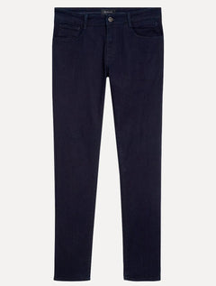 Calça Dudalina Jeans Masculina Slim Stretch Five Pockets Escura