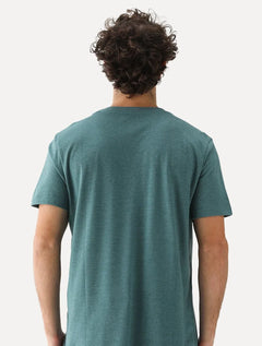 Camiseta Aramis Masculina Eco Lisa Verde Esmeralda Mescla