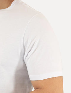Camiseta Calvin Klein Jeans Masculina Micrologo Registered Branca