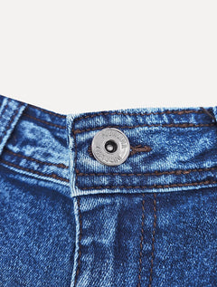 Calça Dudalina Jeans Masculina Slim Stretch Azul Médio