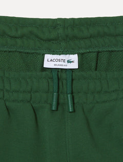 Calça Lacoste Moletom Masculina Sport Fleece Organic Cotton Verde Escuro