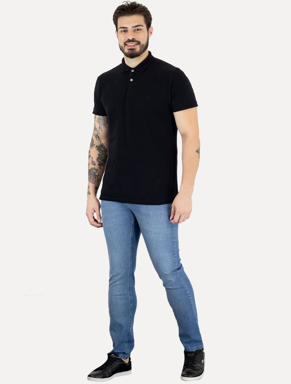 Calça Aramis Jeans Masculina Slim Esp Blue Intense Azul