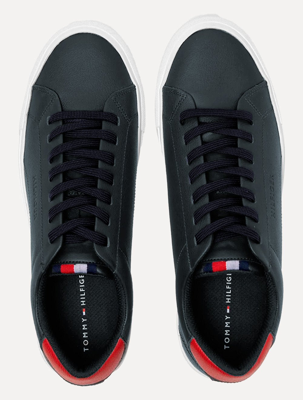 Tênis Tommy Hilfiger Masculino Couro Greg 1A  Azul Marinho