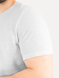 Camiseta Calvin Klein Jeans Masculina Flamê Etiqueta Branca