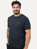 Camiseta John John Masculina Regular Fit Light Transfer Azul Marinho