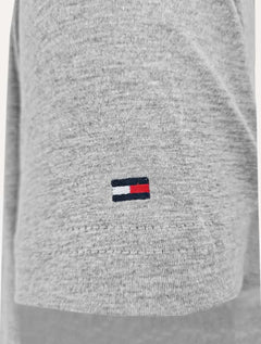 Camiseta Tommy Hilfiger Masculina Core Logo Tee Cinza Mescla