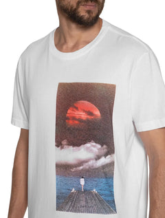 Camiseta Osklen Masculina Regular Stone Bridge Branca