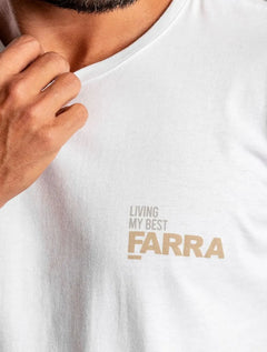 Camiseta Sergio K Masculina Farra Branca