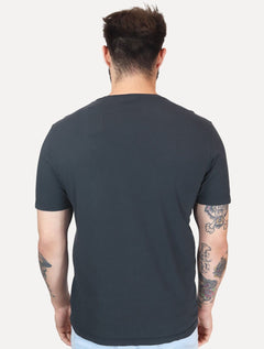 Camiseta Calvin Klein Jeans Light New Logo Azul Marinho