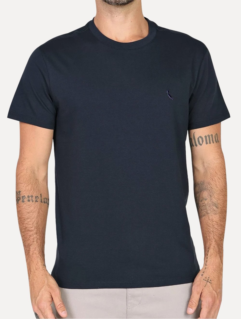Camiseta Reserva Masculina Basic Navy Woodpecker Azul Marinho