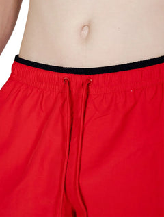 Short Tommy Hilfiger Masculino Medium Drawstring Embroidered Vermelho