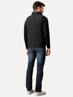 Colete Calvin Klein Jeans Masculino Logo Peito Fosco Preto