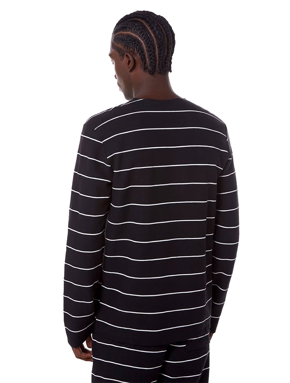 Moletom John John Masculino Stripes Black Preto