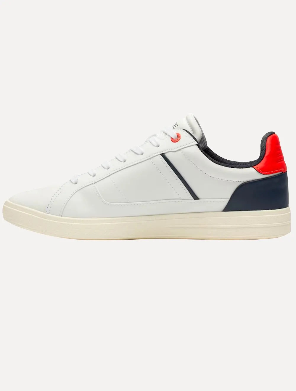 Tênis Lacoste Masculino Couro Europa Pro Leather Red/Wht/Navy Branco