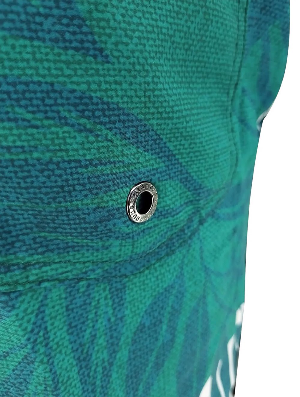 Short Dudalina Masculino D'Água Floral Verde Escuro