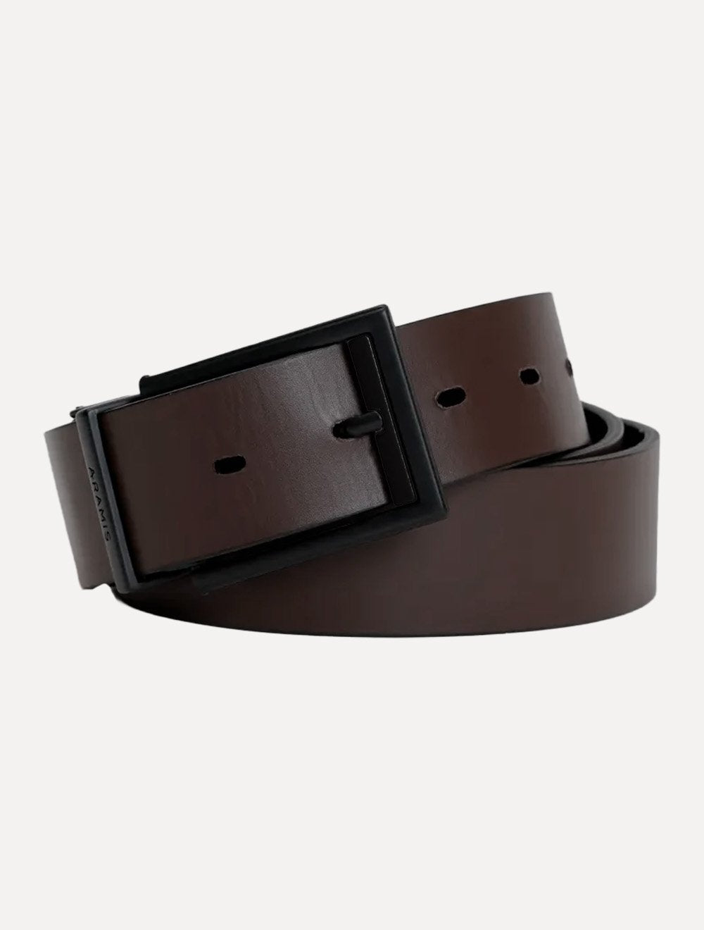 Cinto Aramis Masculino Couro Dupla Face EntWine Preto/Café