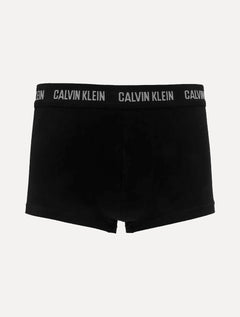 Cueca Calvin Klein Low Rise Trunk Classic Branca Preta Pack 4 UN